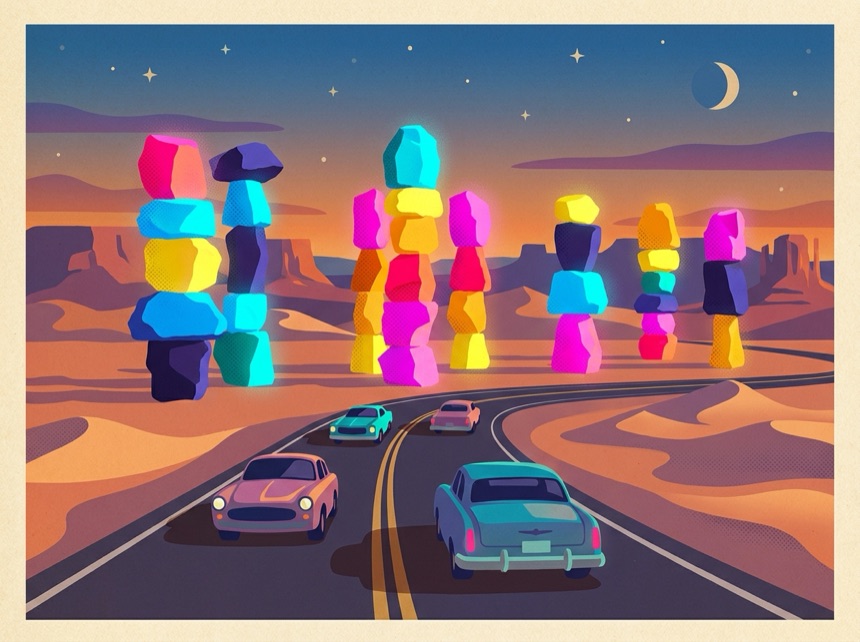 Seven Magic Mountains